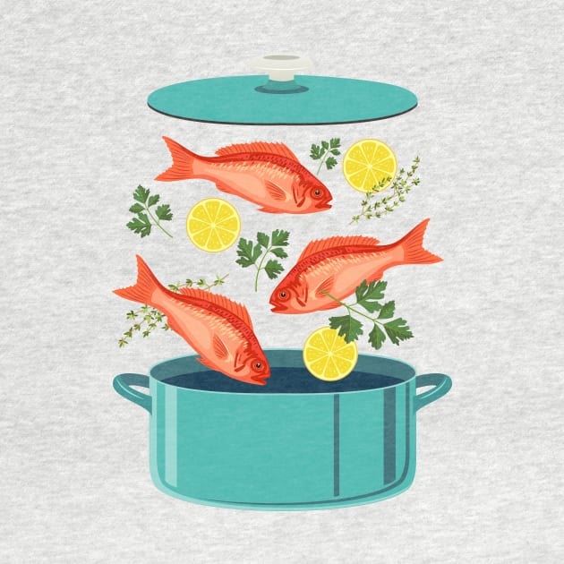 Fish Explosion! by SWON Design